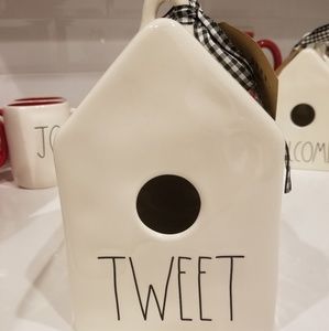 Rae Dunn Tweet Birdhouse